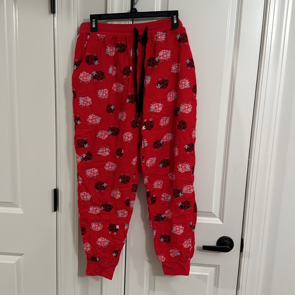 Red Christmas Pajama Pants